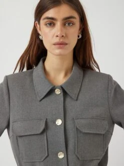 YASDENA BLAZER -YAS Kleding Winkel 26036353 GreyMelange 006