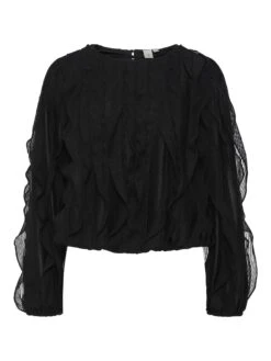 YASMEZUNA BLOUSE -YAS Kleding Winkel 26036384 Black 001