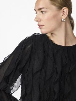 YASMEZUNA BLOUSE -YAS Kleding Winkel 26036384 Black 006