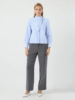 YASOXA OVERHEMD -YAS Kleding Winkel 26036431 ClearSky 005