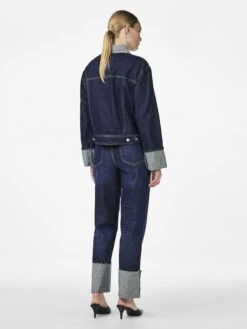 YASMARIA SPIJKERJAS -YAS Kleding Winkel 26036491 DarkBlueDenim 004