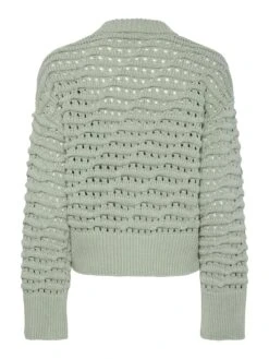 YASICCO GEBREIDE TRUI -YAS Kleding Winkel 26036674 IcebergGreen 002