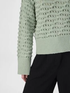 YASICCO GEBREIDE TRUI -YAS Kleding Winkel 26036674 IcebergGreen 006