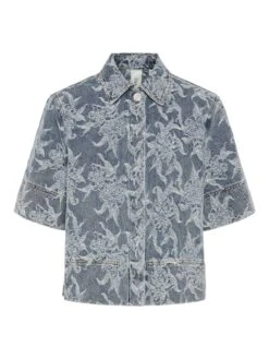 YASFLAMERA SPIJKERBLOUSE -YAS Kleding Winkel 26036738 LightBlue 001