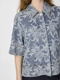 YASFLAMERA SPIJKERBLOUSE -YAS Kleding Winkel 26036738 LightBlue 006