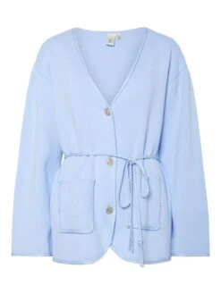 YASBREMA GEBREID VEST -YAS Kleding Winkel 26036807 ClearSky 001