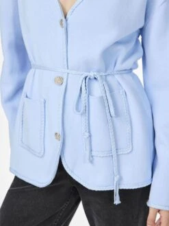 YASBREMA GEBREID VEST -YAS Kleding Winkel 26036807 ClearSky 006