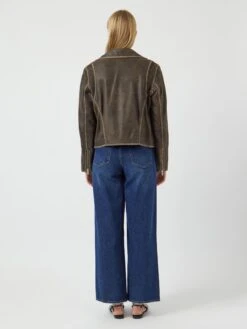 YASPIXIE LEREN JAS -YAS Kleding Winkel 26036838 Amphora 1166289 004