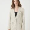 YASLIRU BLAZER -YAS Kleding Winkel 26036858 Birch 1166612 003
