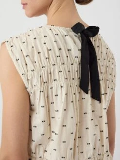 YASDOBBY MOUWLOZE TOP -YAS Kleding Winkel 26036863 Gardenia 1166982 006