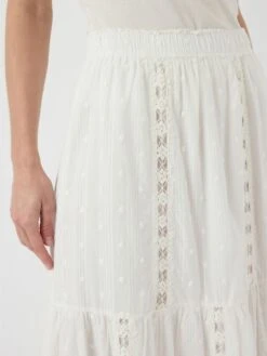 YASTHIA MIDDELLANGE ROK -YAS Kleding Winkel 26036878 StarWhite 006