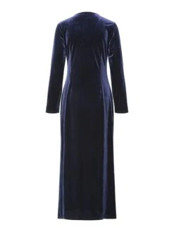 YASSIVA MIDI JURK -YAS Kleding Winkel 26036890 NavyBlazer 002