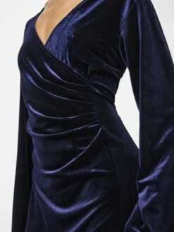 YASSIVA MIDI JURK -YAS Kleding Winkel 26036890 NavyBlazer 006