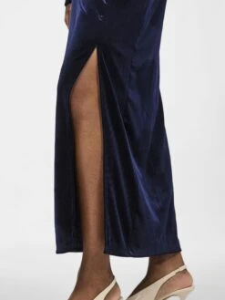 YASSIVA MIDI JURK -YAS Kleding Winkel 26036890 NavyBlazer 007