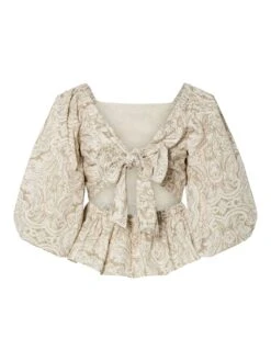 YASARA TOP MET 3/4 MOUWEN -YAS Kleding Winkel 26036909 SilverSage 1167887 002