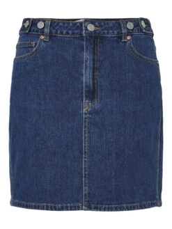 YASLIRA DENIM ROK -YAS Kleding Winkel 26036974 MediumBlueDenim 001