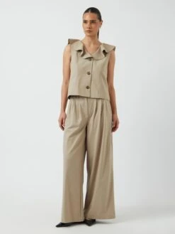 YASLIGGA GILET -YAS Kleding Winkel 26037065 Humus 005