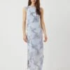 YASFLOREE MAXI-JURK -YAS Kleding Winkel 26037067 HalogenBlue 003