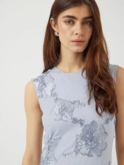 YASFLOREE MAXI-JURK 11 YASFLOREE MAXI-JURK -YAS Kleding Winkel 26037067 HalogenBlue 006