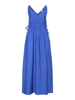 YASDAZLY MAXI-JURK -YAS Kleding Winkel 26037101 DazzlingBlue 001