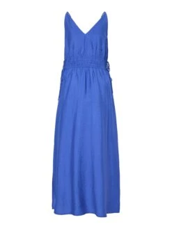 YASDAZLY MAXI-JURK -YAS Kleding Winkel 26037101 DazzlingBlue 002