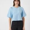 YASMINU BLOUSE 2 YASMINU BLOUSE -YAS Kleding Winkel 26037107 IceWater 003