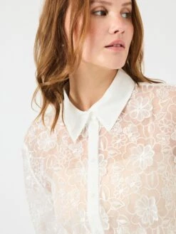 YASFEODORA OVERHEMD 11 YASFEODORA OVERHEMD -YAS Kleding Winkel 26037113 StarWhite 006