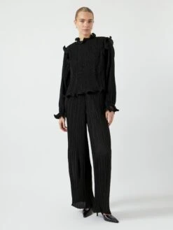 YASPHILINA HIGH-WAIST BROEK -YAS Kleding Winkel 26037256 Black 005