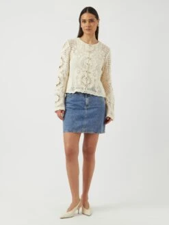 YASFIRO GEBREID VEST -YAS Kleding Winkel 26037326 Birch 005