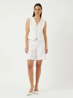 YASILEA GILET -YAS Kleding Winkel 26037351 StarWhite 005
