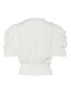 YASAKERA SHIRT MET 2/4 MOUWEN -YAS Kleding Winkel 26037352 StarWhite 002