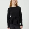 YASMIRA TOP MET LANGE MOUWEN 1 YASMIRA TOP MET LANGE MOUWEN -YAS Kleding Winkel 26037413 Black 003
