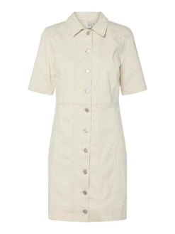 YASDIRMA KORTE JURK -YAS Kleding Winkel 26037429 Birch 001