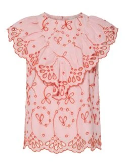 YASKANIKKA MOUWLOZE TOP -YAS Kleding Winkel 26037445 CoralBlush 001