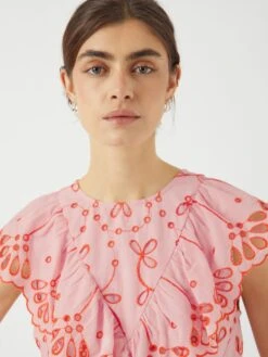 YASKANIKKA MOUWLOZE TOP -YAS Kleding Winkel 26037445 CoralBlush 006