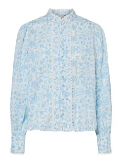 YASVIPS OVERHEMD -YAS Kleding Winkel 26037475 ClearSky 1183969 001