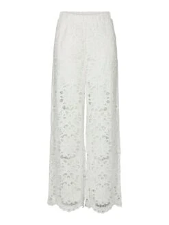 YASMILVO BROEK -YAS Kleding Winkel 26037480 StarWhite 001