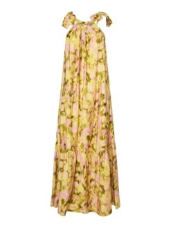 YASMARINNA MAXI-JURK -YAS Kleding Winkel 26037509 FrenchVanilla 1184681 001