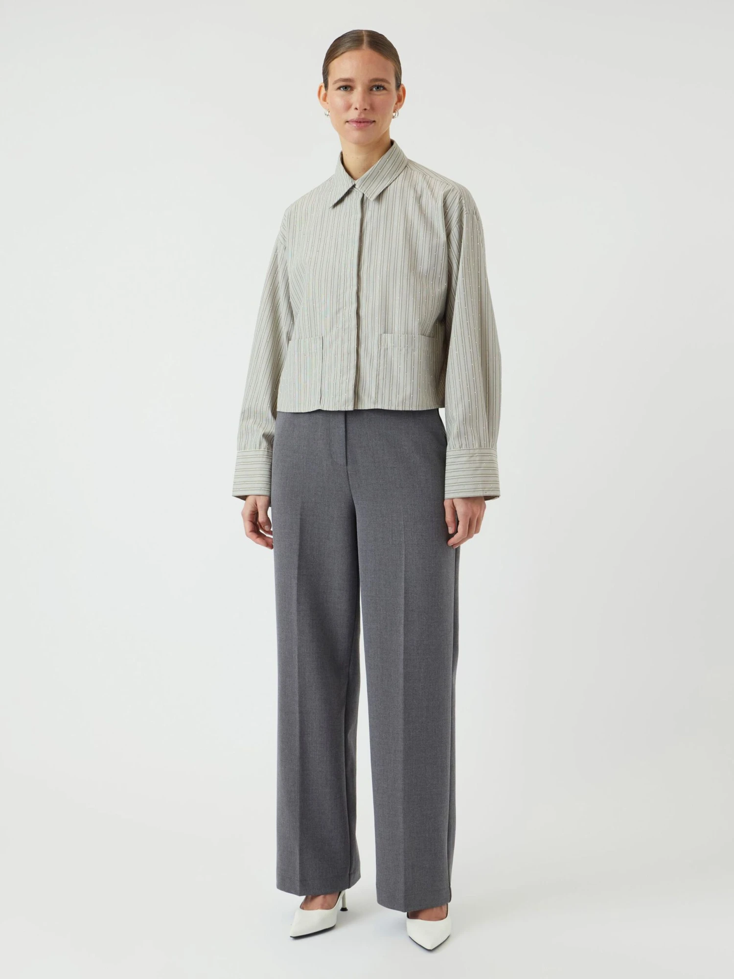 YASLEE CROPPED BLOUSE 6 YASLEE CROPPED BLOUSE - Afbeelding 4