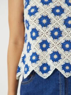 YASBALIS GEHAAKT TOP -YAS Kleding Winkel 26037617 Birch 1187245 006