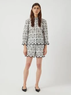 YASMULLA SHORTS -YAS Kleding Winkel 26037626 StarWhite 1187300 005