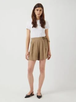 YASARI SHORTS -YAS Kleding Winkel 26037630 TaupeGray 005