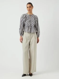 YASCELLI TOP MET LANGE MOUWEN -YAS Kleding Winkel 26037649 Black 1187858 005