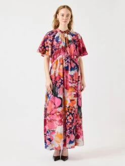 YASDELPHI MAXI-JURK -YAS Kleding Winkel 26037676 SachetPink 1188175 005