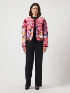 YASDELPHI GEWATTEERDE JAS -YAS Kleding Winkel 26037679 SachetPink 1188182 005