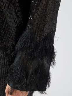 YASFLOW TOP MET LANGE MOUWEN -YAS Kleding Winkel 26037683 Black 006