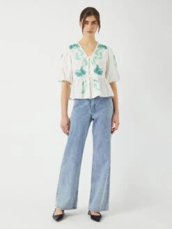 YASPINE TOP -YAS Kleding Winkel 26037706 StarWhite 1188406 005