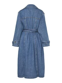 YASKALERA TRENCHCOAT -YAS Kleding Winkel 26037726 LightBlueDenim 002