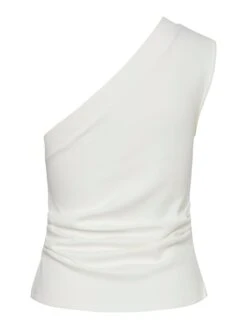YASVENICE ONE-SHOULDER TOP 13 YASVENICE ONE-SHOULDER TOP -YAS Kleding Winkel 26037727 StarWhite 002