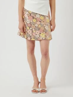 YASLALEA HW PAILLETTEN MINIROK